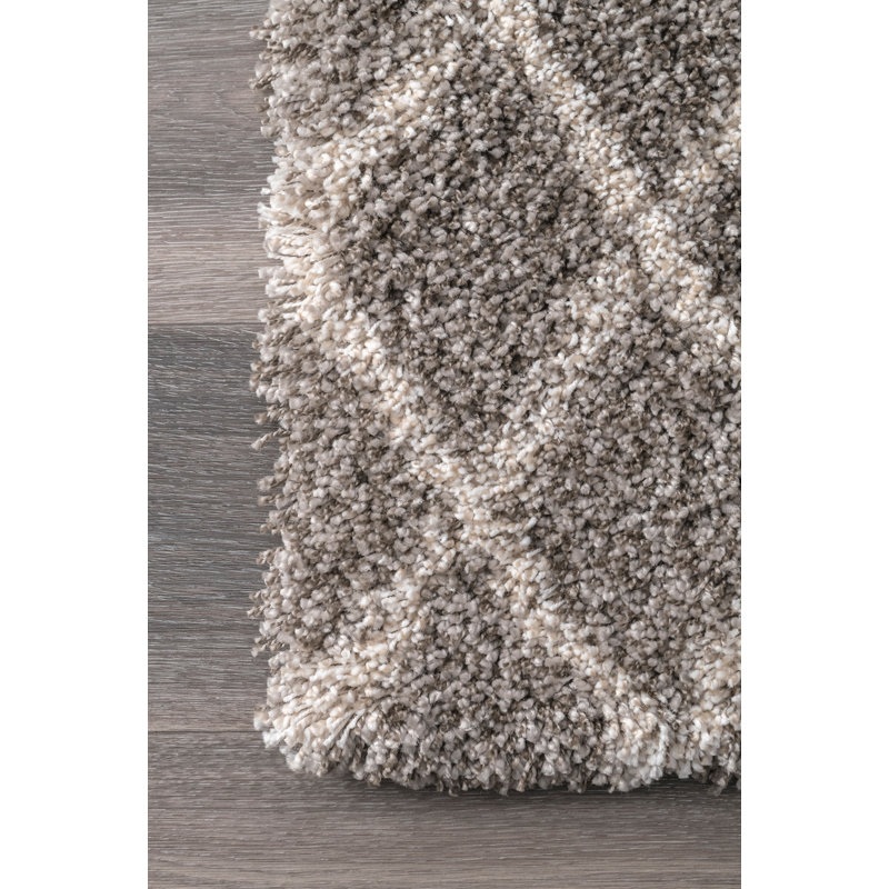 Geometric Indoor Rug, Rectangle 5' x 8'
