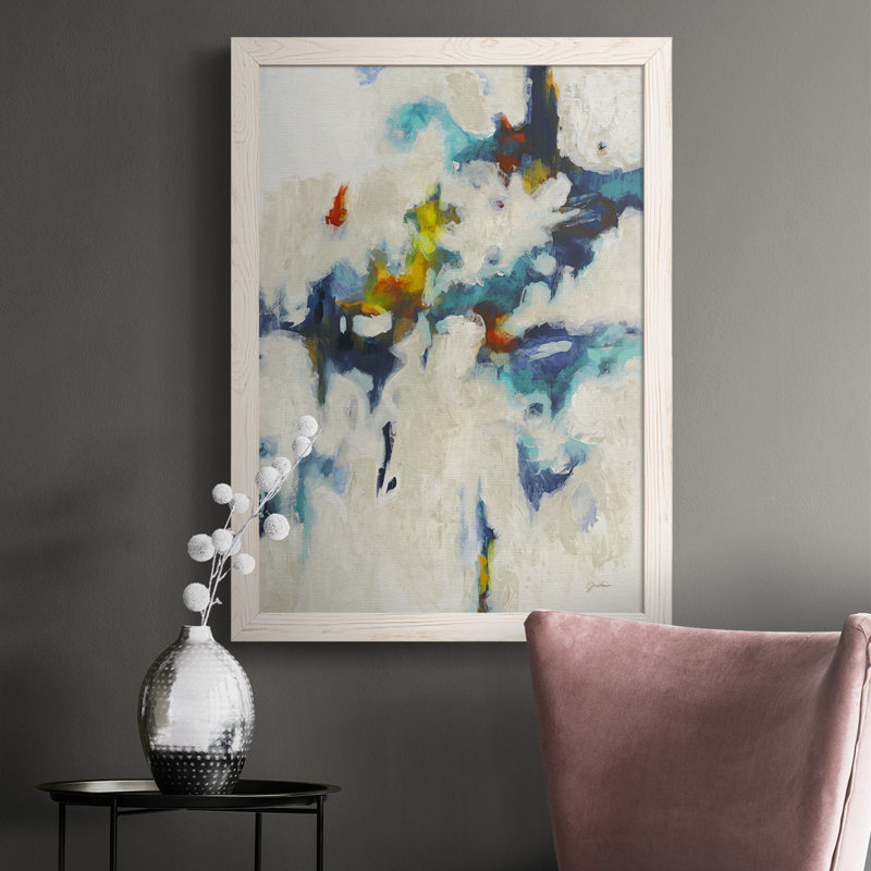 «Find & Seek», reproduction sur toile encadrée, Blanc, H 37,5 po x l 27,5 po x P 1 po