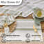 Ensemble de 4 serviettes de table Crumpler