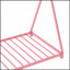 Lit plateforme durable en métal avec structure triangulaire pour une stabilité accrue et un design moderne-186696193