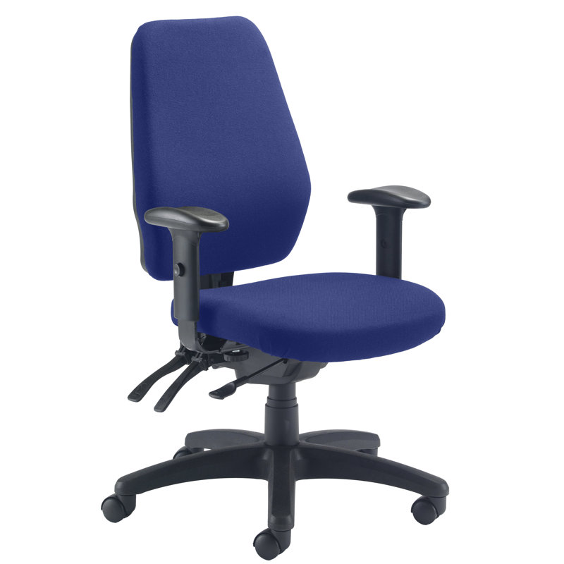 Sisyphus Polyester Blend Office Chair, Royal Blue