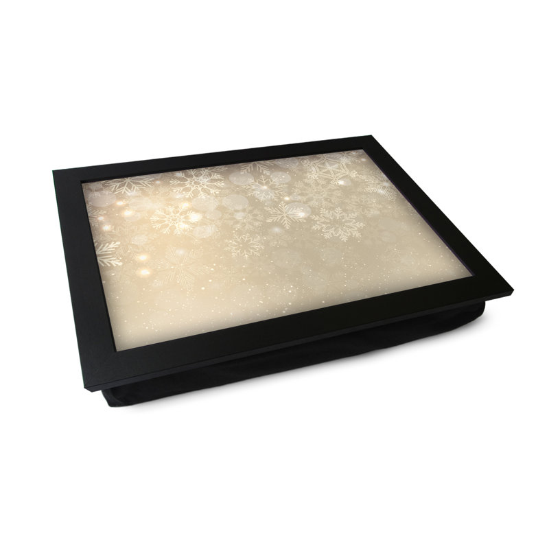 Alick Wood Tray, Black