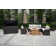 6 - Person Patio Conversation Sets with Cushions