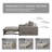 Lateresa 54'' Small Loveseat Pull-Out Sofa Bed - Adjustable Backrest With 2 Soft Pillows-804855092