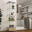 Vitrine moderne en verre avec tiroir-1279552513