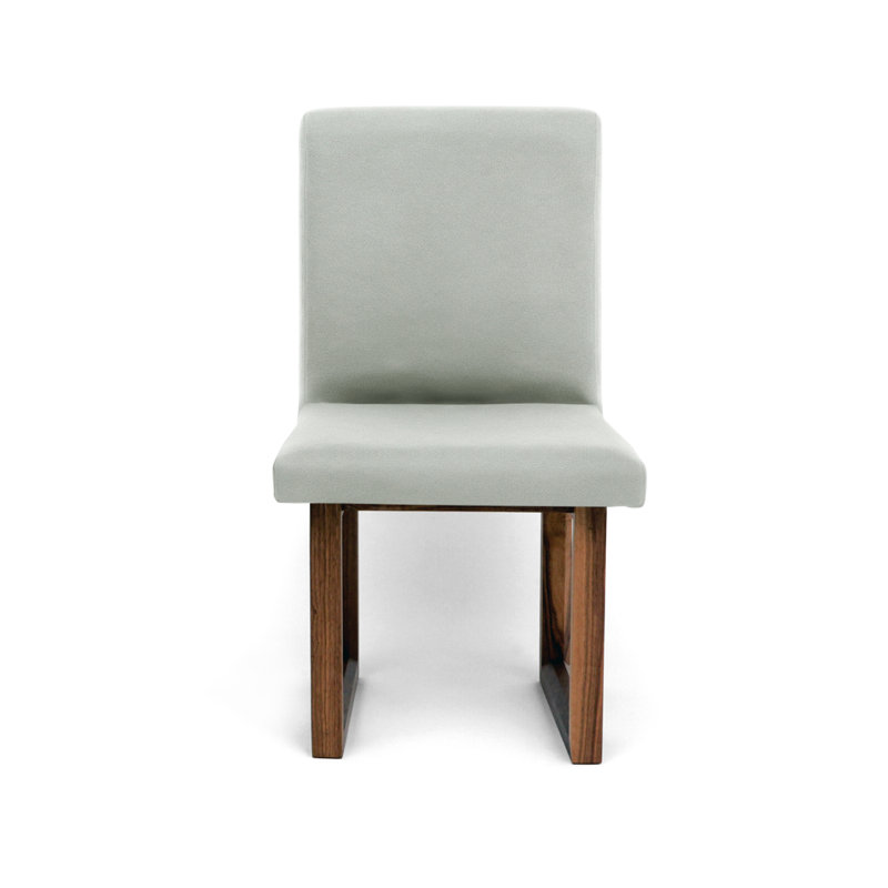 C2 W Upholstered Dining Chair, Celadon Velvet