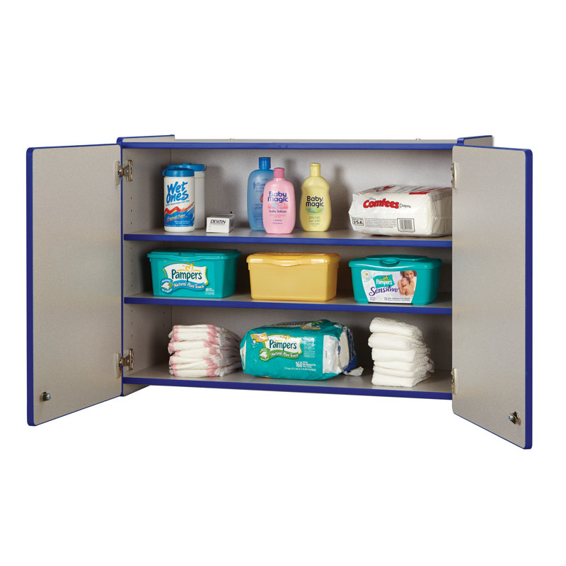 Armoire murale verrouillable Rainbow Accents®, Bleu