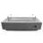 Elementi Rectangle Concrete Propane Fire Pit Table with Lid