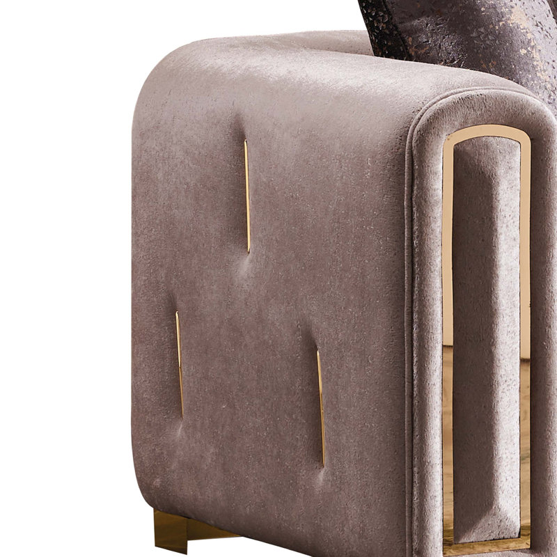 Chaise de style moderne en bois, Gris