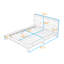 Base de lit plateforme avec tête de lit et pieds-973857784-973857790