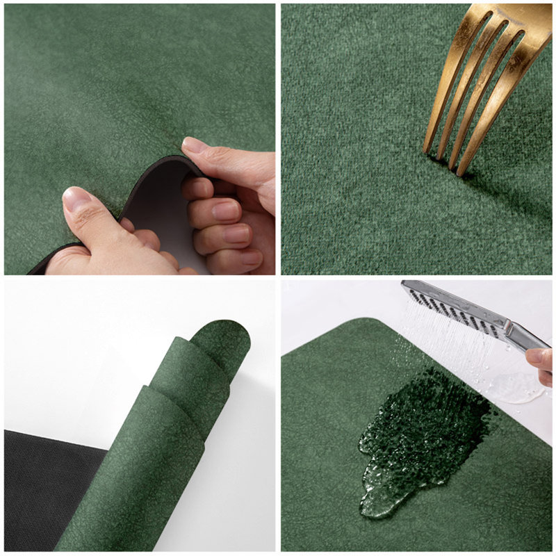 Tapis de salle de bain à séchage rapide, L 17 po x L 17 po