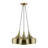 Chassiti 3 - Light Antique Brass Pendant