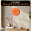  Horloge murale 12 pouces moderne minimaliste bricolage cadran en bois blanc avec pièce décorative à peindre pour une personnalisation créative-259797400