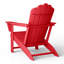 Chaise Adirondack en poly PEHD avec porte-gobelet Lucus-694082731