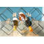 8 Bottle Tabletop Wine Bottle Rack in Black