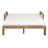 1-Piece Farmhouse-Styled Wooden Outdoor Sunbed For Ultimate Relaxation Outdoor Daybed Seating 2 People-1115576112