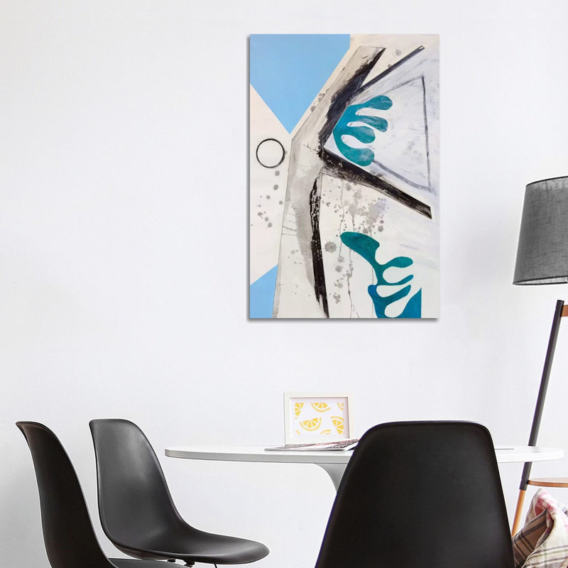 Haiku Series (Circle) by Pamela Staker - Painting on Canvas, Wrapped Canvas, 101.6 cm H x 66.04 cm W x 3.175 cm D