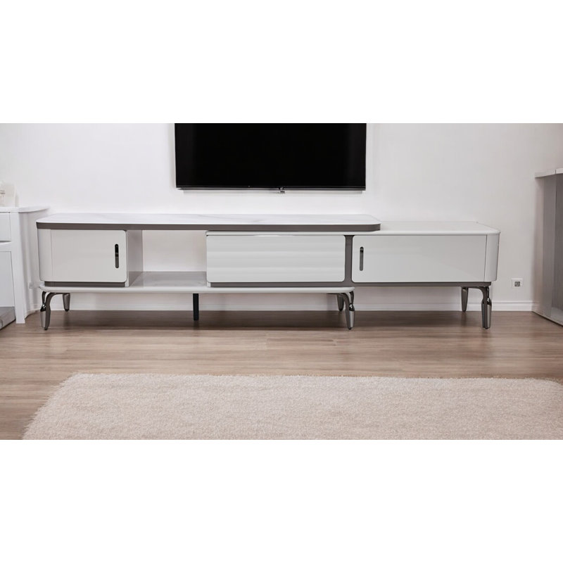 Davalt Unfinished TV Stand for TVs up to 75"