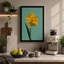 Single Daffodil Botanical - Wrapped Canvas-1550848141-1550848133