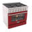 KUCHT Professional 36 in. 5.2 cu. ft. Dual Fuel Range for Propane Gas with Sealed Burners and Convection Oven in Stainless Steel with Red Oven Door-87227279-87227274