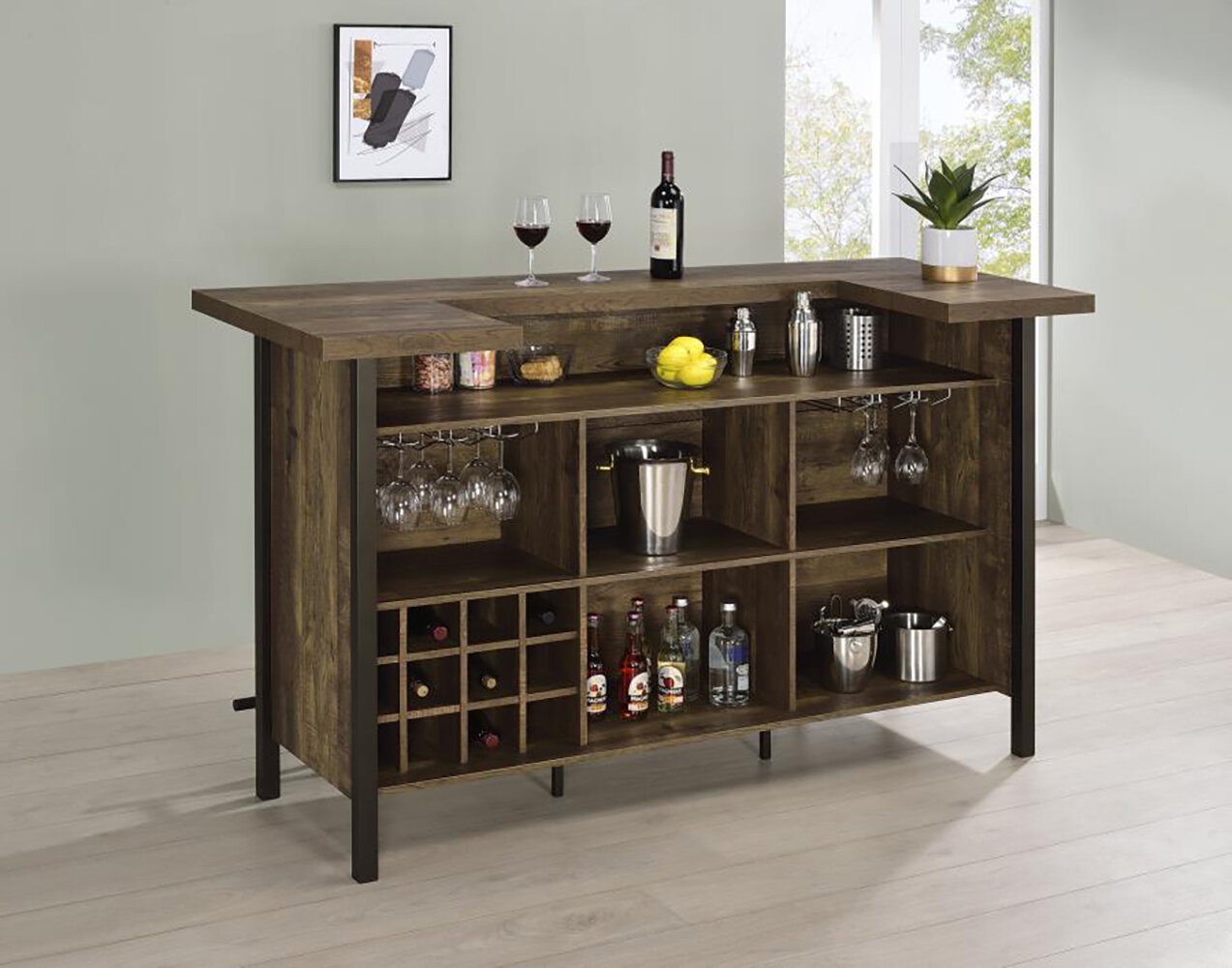 Loon Peak® Tustin 60'' Home Bar