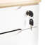 Organisateur de bureau empilable en bois massif Keedie-464931983