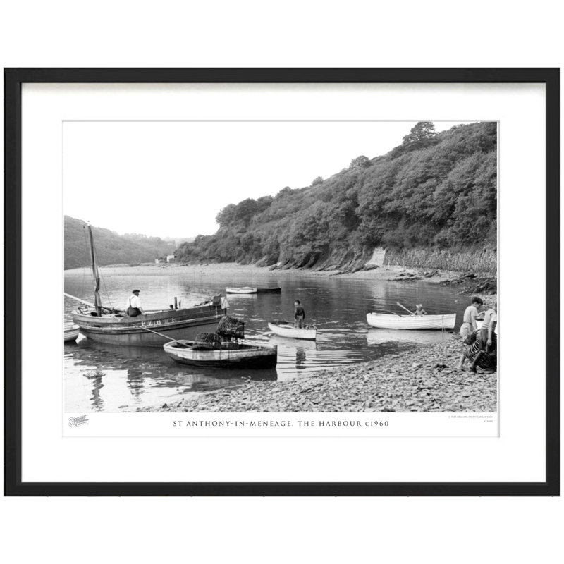 St Anthony-in-Meneage, The Harbour C1960 by Francis Frith - Single Picture Frame Print, 45cm H x 60cm W x 2.3cm D