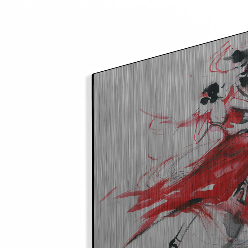 «Tango», art mural en métal, H 12 po x l 16 po