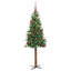 Slim Christmas Tree PVC and Solid Pine wood-306120860-306120858