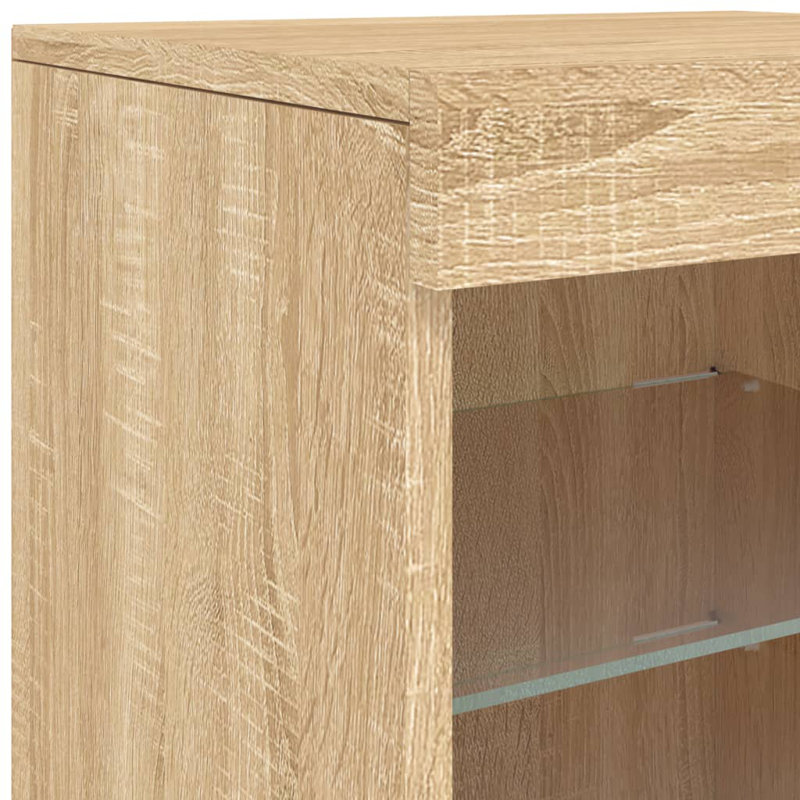 Bashkim 162cm Sideboard, Sonoma Oak