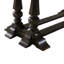  Tawona Opt Trestle Dining Table Set w/ 4 Upholstered Chairs-655220868