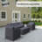 Derwin Patio Group Seating 4 Piece Outdoor Furniture Covers