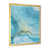 Toile avec cadre photo doré