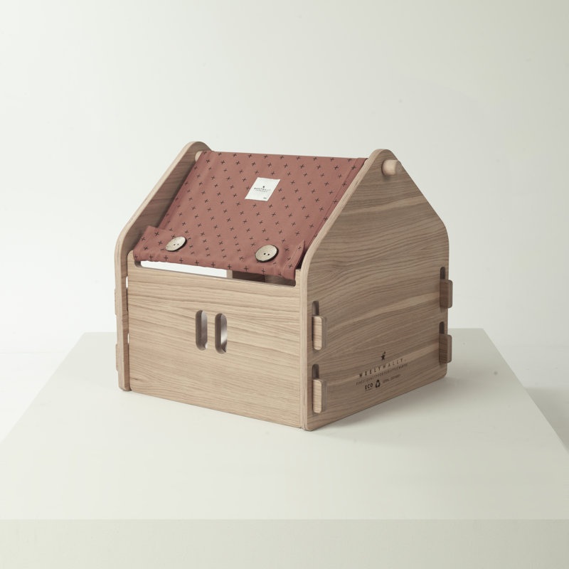 Wien Pet House Soft Sided, Brown/Beige