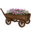Boîte à fleurs en bois pour jardin Outsunny