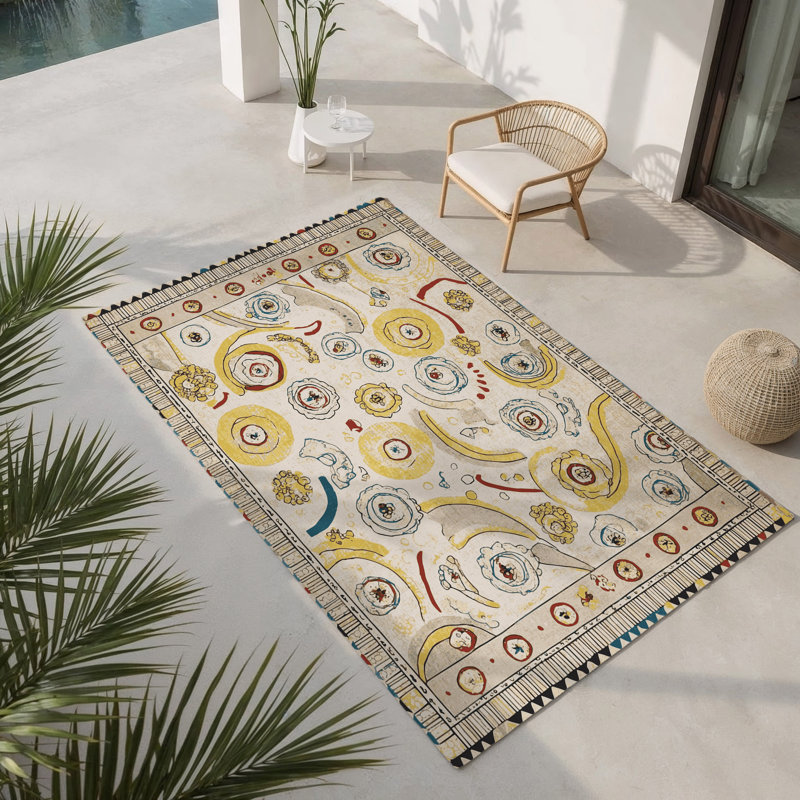 Tapis intérieur et extérieur Perky Blast, Rectangle 1 pi 6 po x 2 pi 6 po