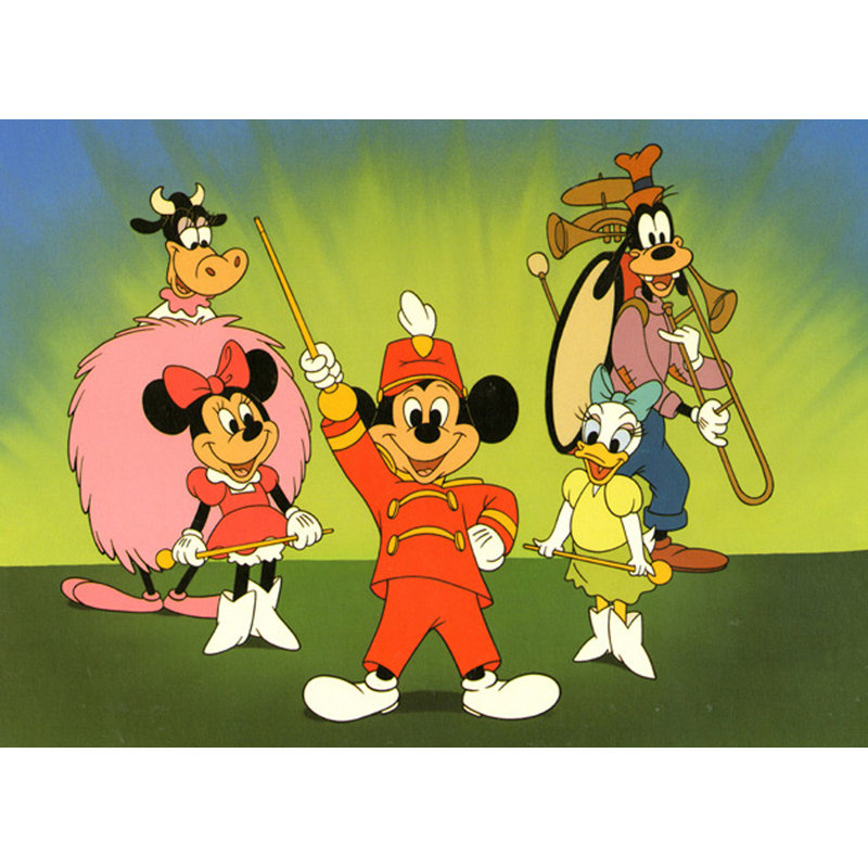 Disney - Mickey Mouse Club, 13" H x 18" W