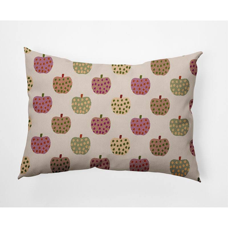 Reversible Throw Pillow, Pink