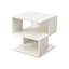 White Three-Layer Simple Household Bookshelf-114224110