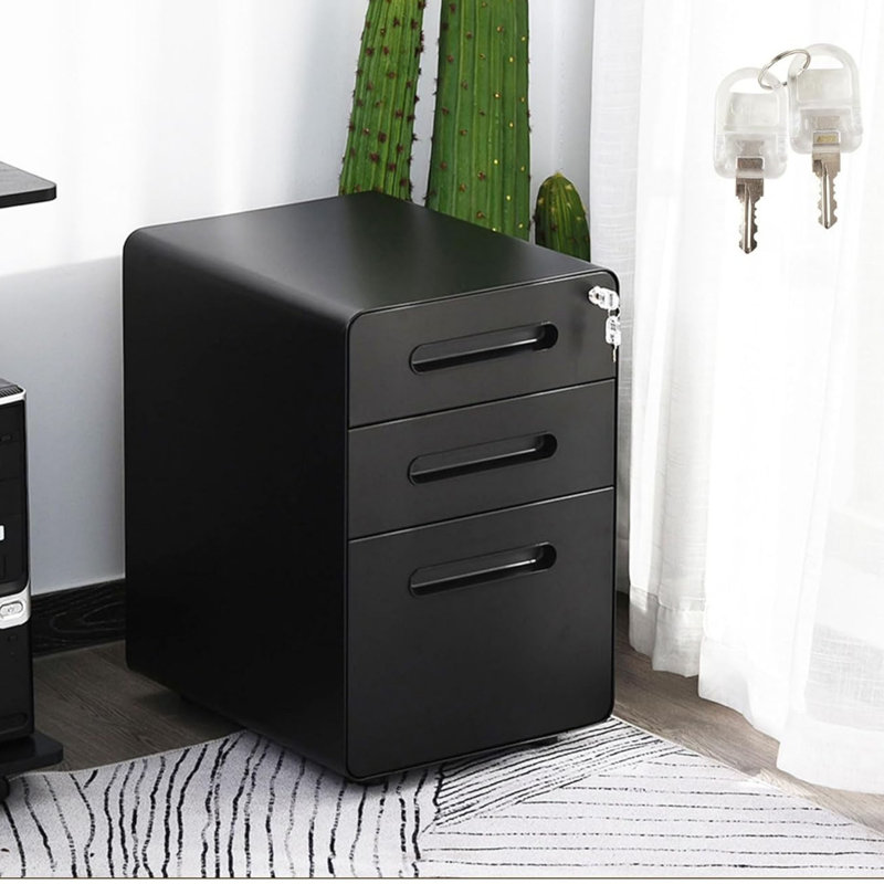 File Cabinet, Black
