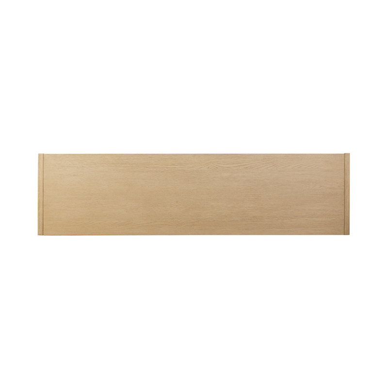 Hazel 6 Drawer Dresser-Light Wash Oak