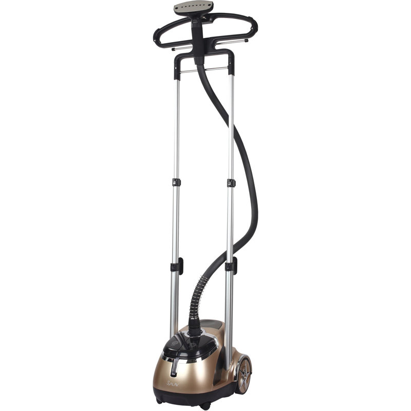 Salav Professional Series Dual-Bar Garment Steamer with Burst of Steam Technology and Vertical Steam Technology, Gold