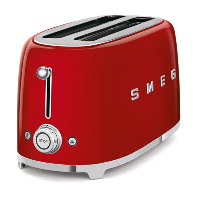 SMEG 50's Retro Style Aesthetic 4 Slice Toaster