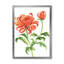 Fleur de chrysanthème orange rétro - peinture sur toile-59707159-59707155