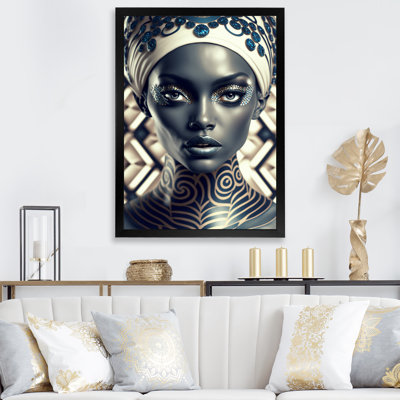 «Beautiful Contemporary Contemporary African Retro I», reproduction sur toile
