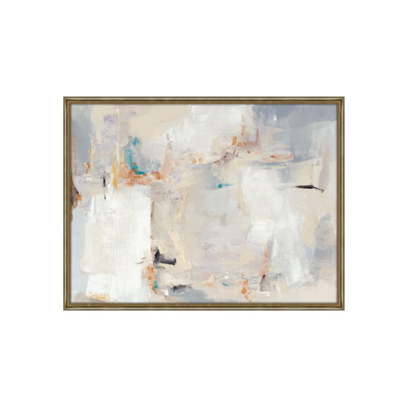 Accentuation par Sara Brown - reproduction d'art sur toile, Couche de verre, H 40 po x l 53 po