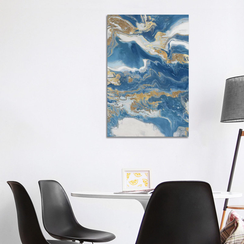 Fluid Memories I by Eva Watts - Wrapped Canvas Print, 101.6 cm H x 66.04 cm W x 1.91 cm D