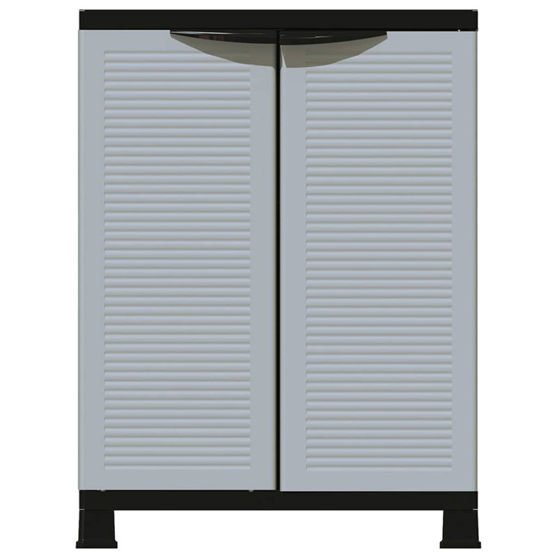 Plastic Single Storage Cabinet ( 92cm H x 68cm W x 39cm D)