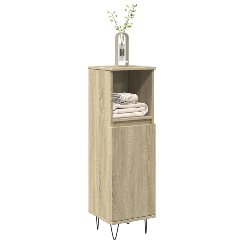 Clarkrange Freestanding Bathroom Cabinet