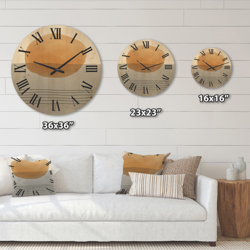Horloge murale Minimal, Très grand